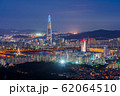 Seoul City Skyline,South Korea 62064510