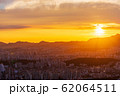 Seoul City Skyline,South Korea 62064511