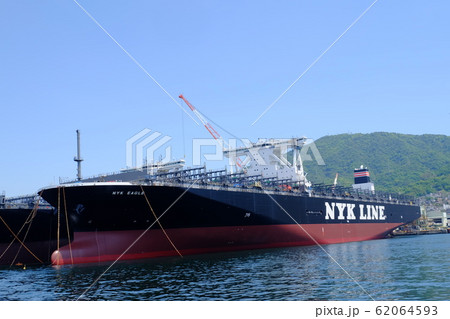 JMU呉工場で引き渡しを待つ貨物船 JMU呉工場で引き渡しを待つ貨物船 62064593