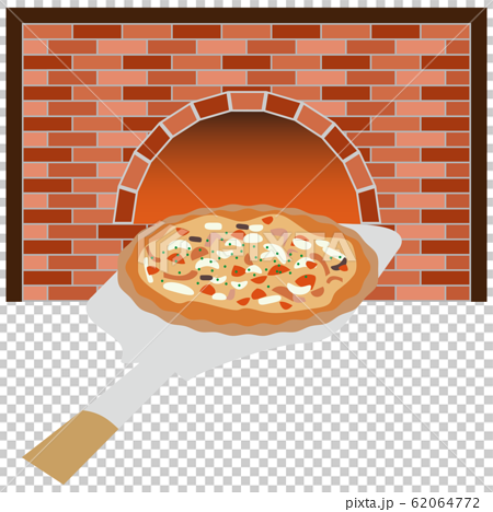피자 삐자窯 스톡일러스트