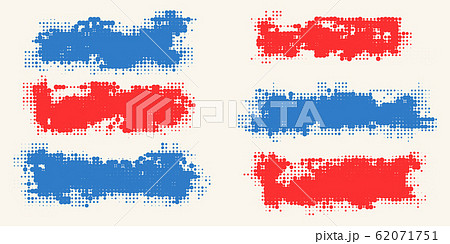 Halftone illustration. Color Grunge Effect. 62071751