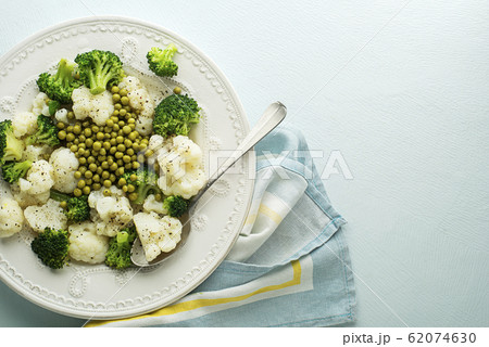 Salad cooked vegetable 62074630