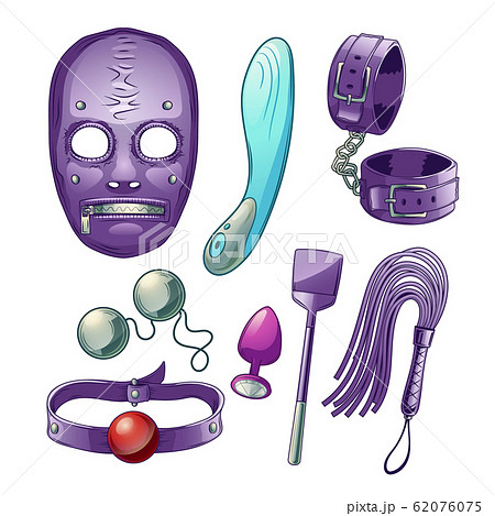 Accessories for BDSM sexual roleplays set 62076075