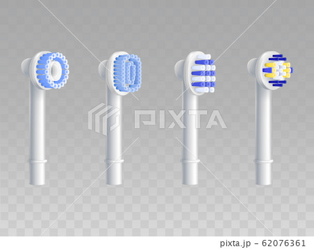3d realistic removable nozzles for toothbrushes 62076361