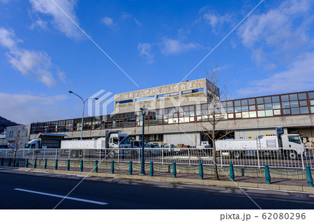 北海道 函館水産物地方卸売市場の写真素材