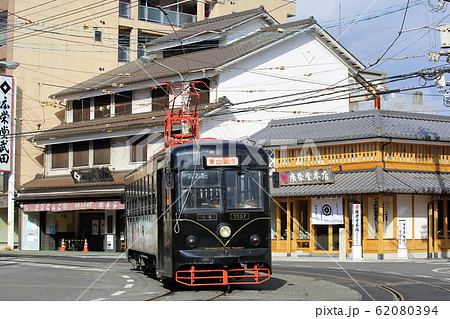 岡山電気軌道 09 東山線 中納言 3000形 3007号 KURO 岡山電気軌道 09 東山線 中納言 3000形 3007号 KURO 62080394
