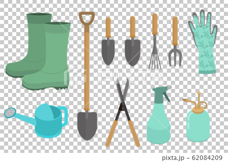 ガーデニング　用品　素材　セット 62084209