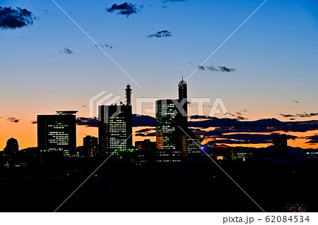 さいたま新都心の夕景 さいたま新都心の夕景 62084534