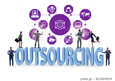 Concept of outsourcing in modern business 62084604