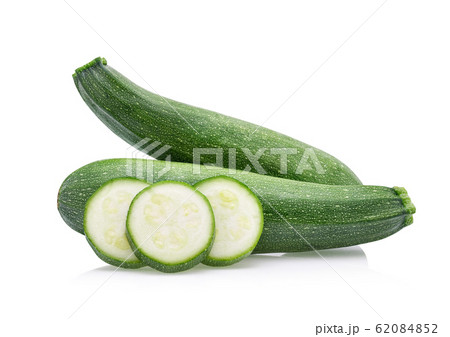 zucchini isolated on white background zucchini isolated on white background 62084852