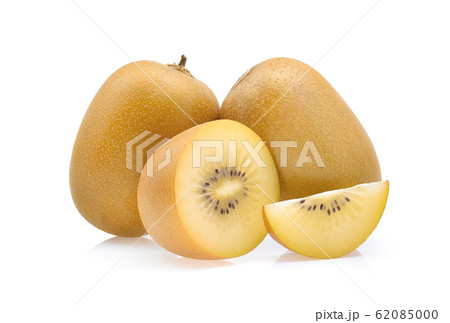 gold kiwi isolated on white background gold kiwi isolated on white background 62085000
