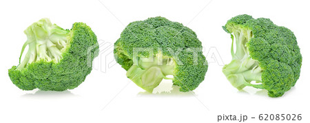 Vegetables broccoli isolated on white background 62085026