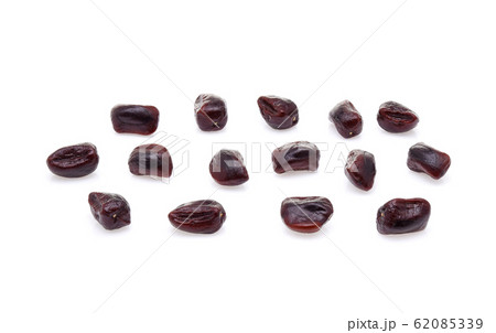 Tamarind seeds isolated on white background 62085339