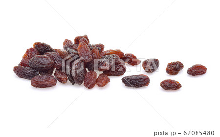 Raisins isolated on white background Raisins isolated on white background 62085480