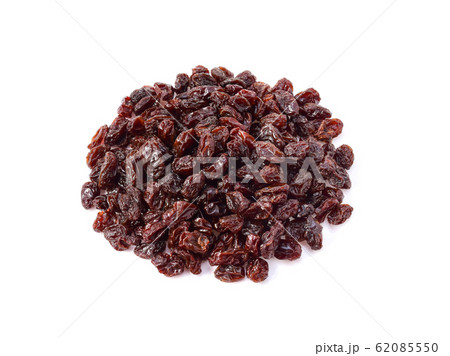 Dried raisins isolated on white background Dried raisins isolated on white background 62085550