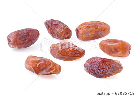Date fruits isolated on white background 62085718