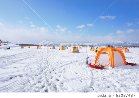 ワカサギ釣り・テント ワカサギ釣り・テント 62087437