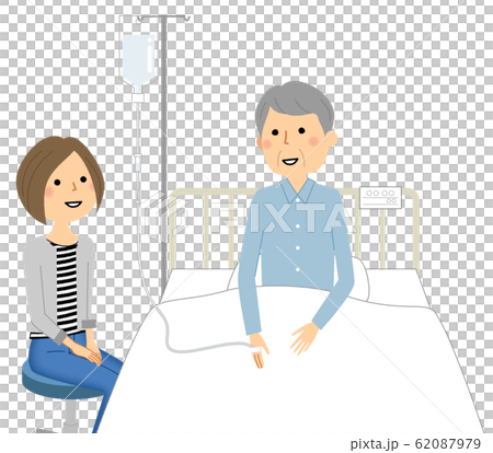 Elderly people hospitalized for nursing care visit Elderly people hospitalized for nursing care visit 62087979