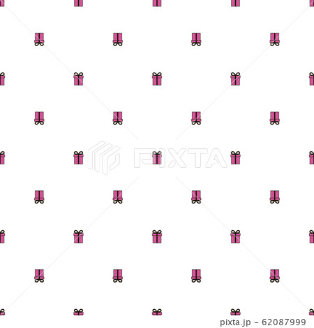 Seamless art background with gift boxes pattern Seamless art background with gift boxes pattern 62087999