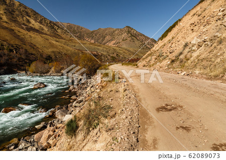 Kokemeren river, Kyzyl-Oi, Kyrgyzstan Kokemeren river, Kyzyl-Oi, Kyrgyzstan 62089073