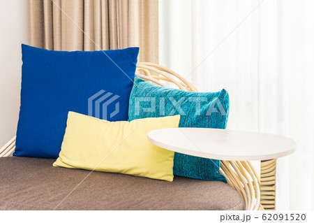 Pillow on sofa chair decoration interior Pillow on sofa chair decoration interior 62091520
