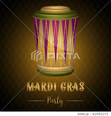 Happy mardi gras card Happy mardi gras card 62092255