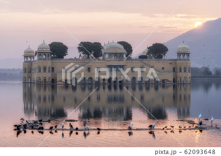 jal mahal water palace sunrise 62093648