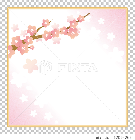 桜 フレーム 背景 桜 フレーム 背景 62094265