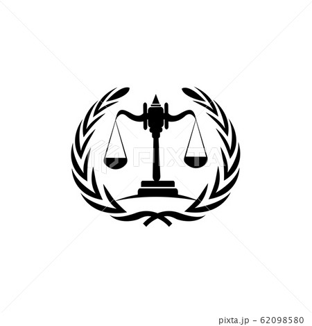JUSTICE LOGO ILUSTRATION AND  VECTOR  TEMPLATES 62098580
