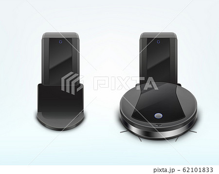 Robot vacuum cleaner on docking station 62101833