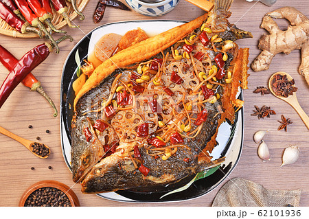 Chongqing spicy grilled fish   62101936