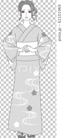 Yukata's collapsed hem lowered 62101969