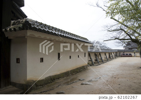 松山城 現存する紫竹門と紫竹門西塀 松山城 現存する紫竹門と紫竹門西塀 62102267