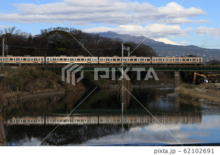 東海道線　富士山　黄瀬川 62102691