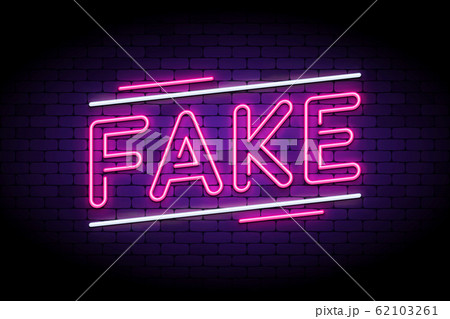 Fake news and false, fraud facts. 62103261