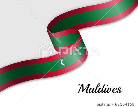 waving ribbon flag waving ribbon flag 62104159