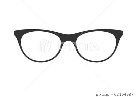 Sunglasses or glasses silhouette 62104937