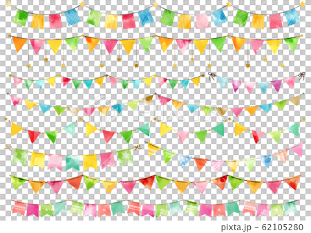 Spring garland watercolor 2 Spring garland watercolor 2 62105280