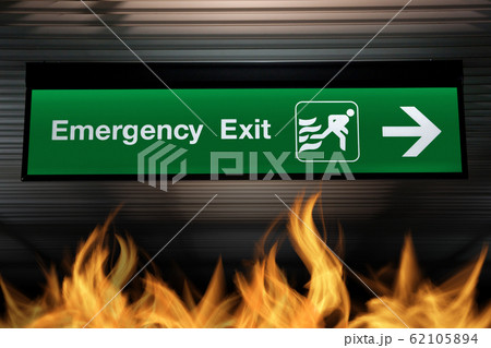 Emergency Exit Sign 62105894