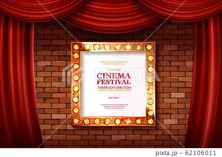 Cinema festival. Theater sign 62106011