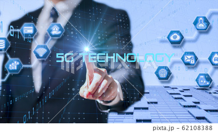 VR 5G AI 人工知能 フィンテック Fintech MaaS ICT ブロックチェーン 3D 62108388