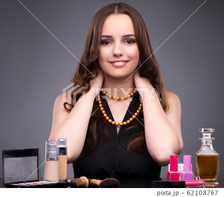 Young woman in beauty make-up concept 62108767