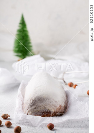 Christmas muffin with icing sugar Christmas muffin with icing sugar 62110153