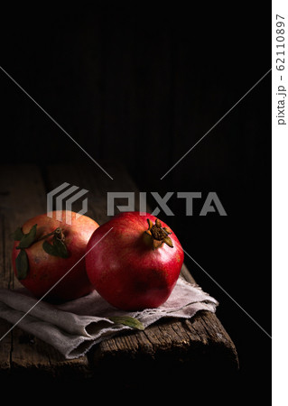 Two grenades on the edge of a table 62110897