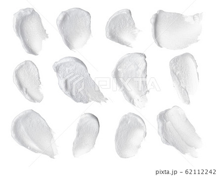 White cream sample. White cream sample. 62112242