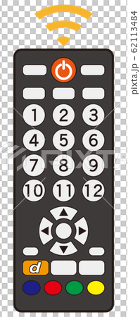 TV remote control illustration vector 62113484