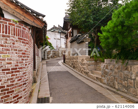 韓国ソウル　北村韓屋村 62114006