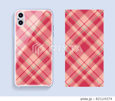 Mobile phone cover design. Template smartphone 62114374