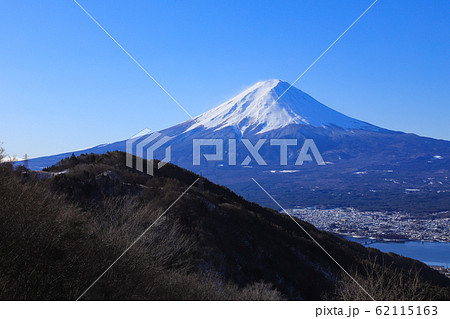 旧御坂峠からの富士山　天下茶屋 62115163