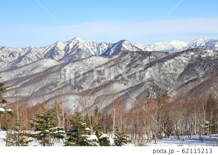 奥志賀高原からの冬景色 62115213
